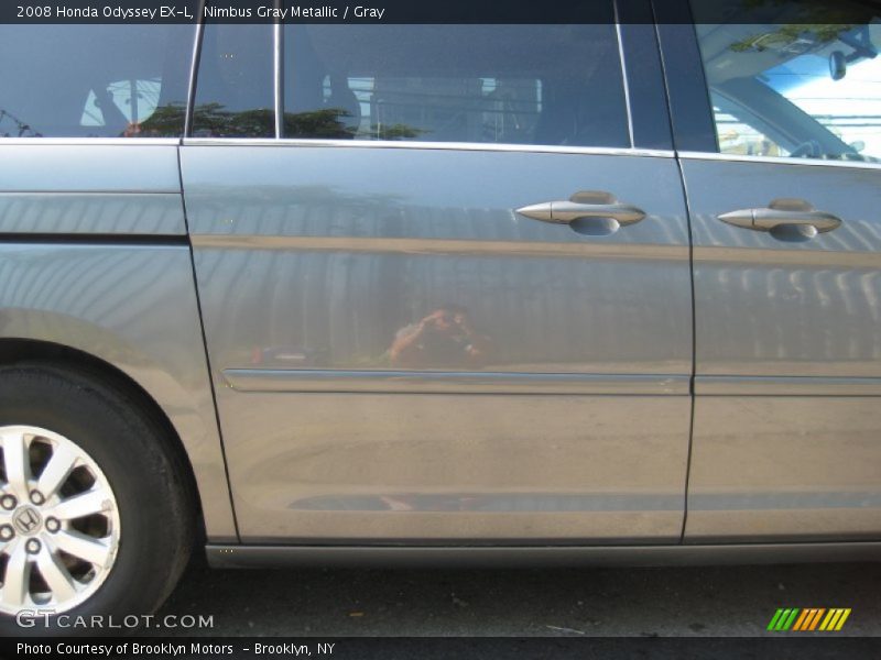 Nimbus Gray Metallic / Gray 2008 Honda Odyssey EX-L