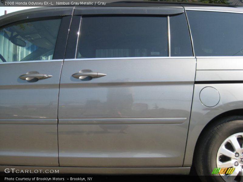 Nimbus Gray Metallic / Gray 2008 Honda Odyssey EX-L