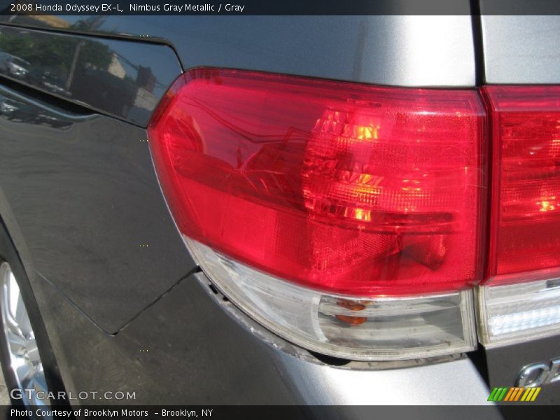 Nimbus Gray Metallic / Gray 2008 Honda Odyssey EX-L