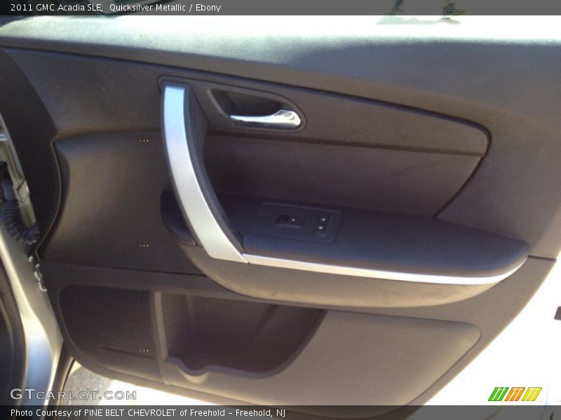 Quicksilver Metallic / Ebony 2011 GMC Acadia SLE
