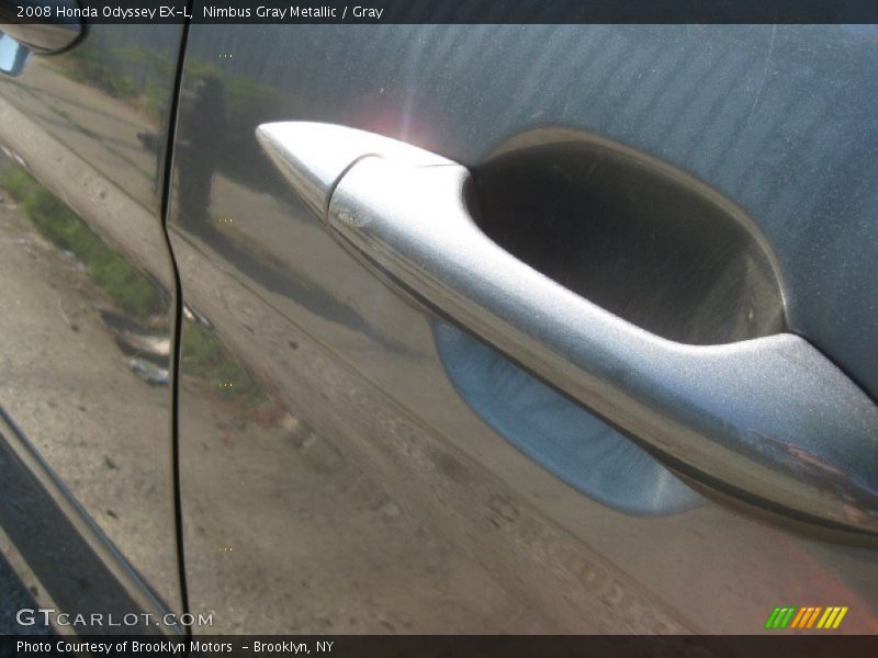 Nimbus Gray Metallic / Gray 2008 Honda Odyssey EX-L