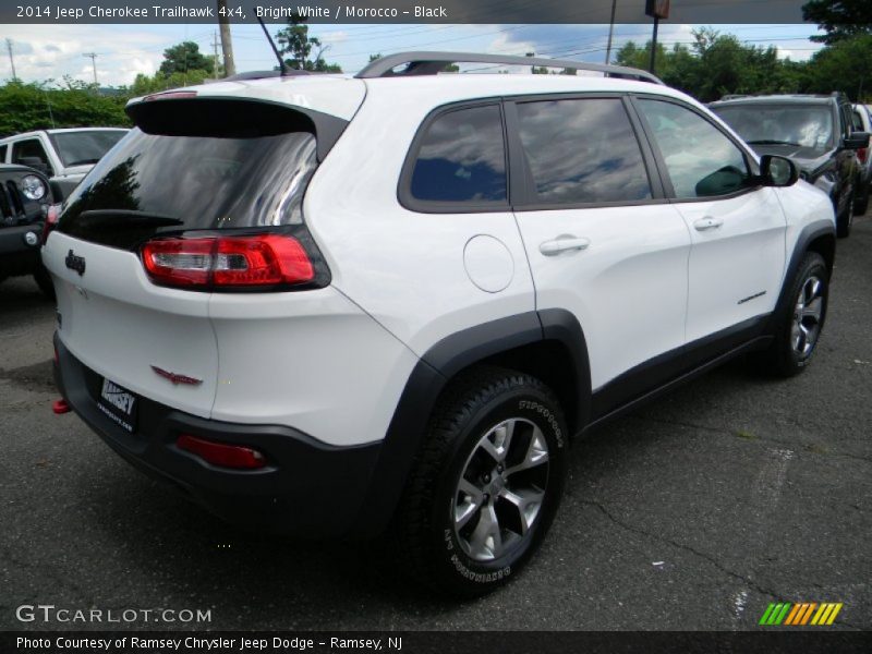 Bright White / Morocco - Black 2014 Jeep Cherokee Trailhawk 4x4