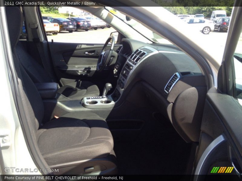 Quicksilver Metallic / Ebony 2011 GMC Acadia SLE