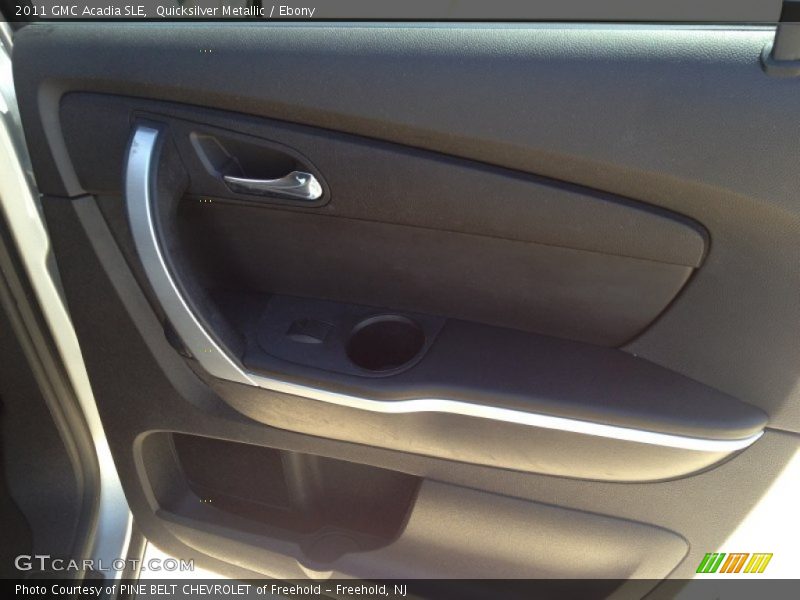 Quicksilver Metallic / Ebony 2011 GMC Acadia SLE