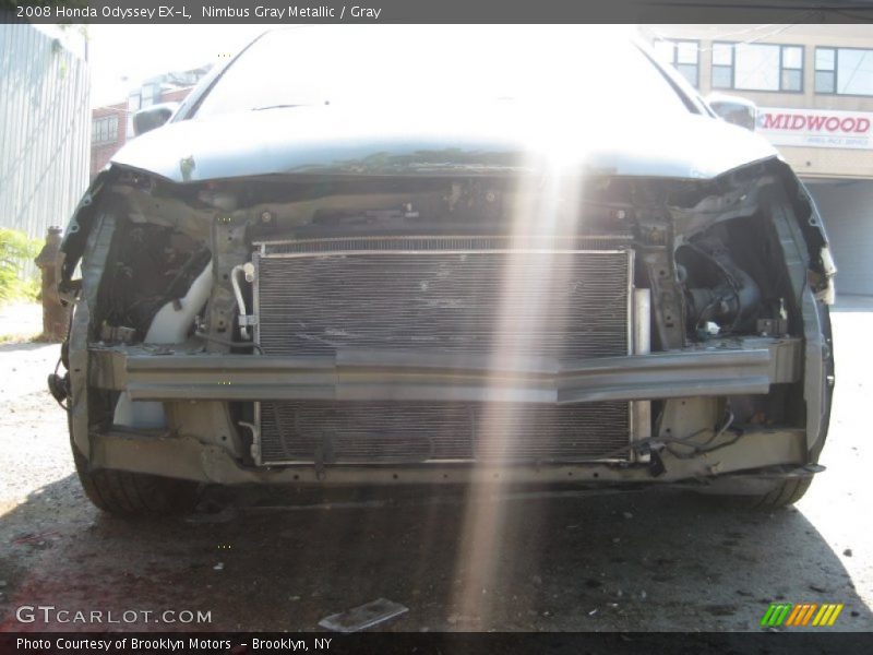 Nimbus Gray Metallic / Gray 2008 Honda Odyssey EX-L