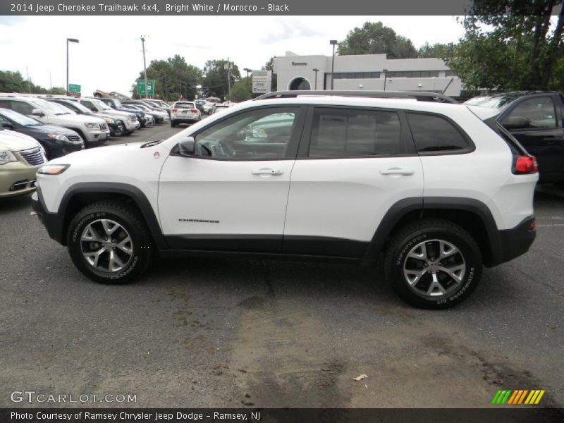 Bright White / Morocco - Black 2014 Jeep Cherokee Trailhawk 4x4