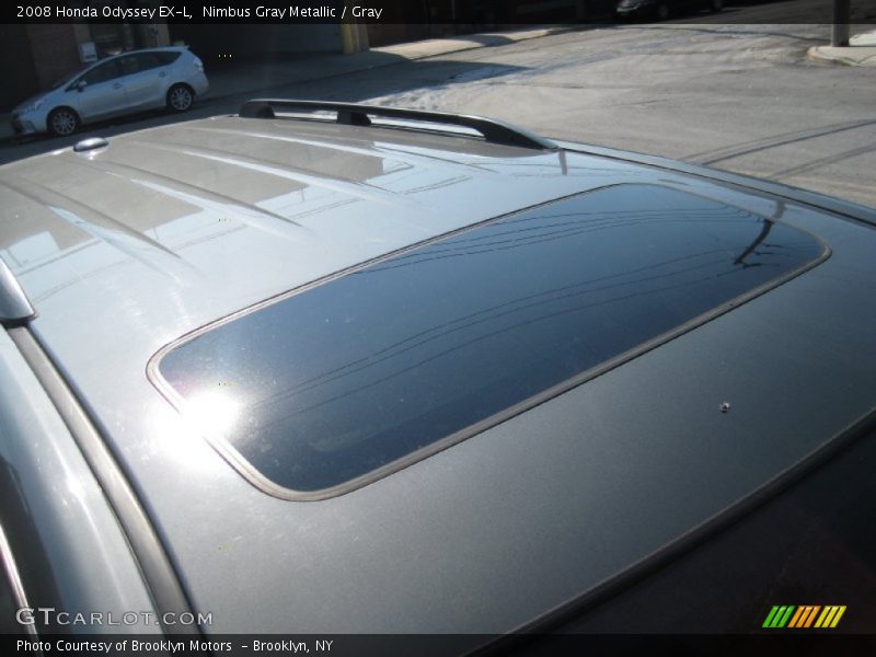 Nimbus Gray Metallic / Gray 2008 Honda Odyssey EX-L