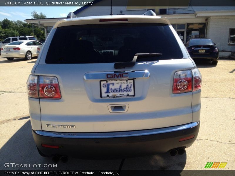 Quicksilver Metallic / Ebony 2011 GMC Acadia SLE