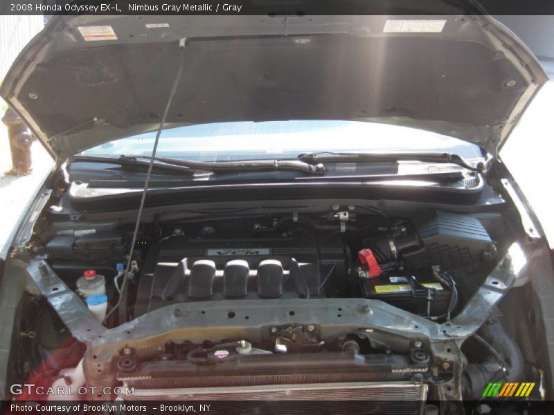 Nimbus Gray Metallic / Gray 2008 Honda Odyssey EX-L
