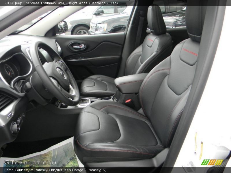Bright White / Morocco - Black 2014 Jeep Cherokee Trailhawk 4x4