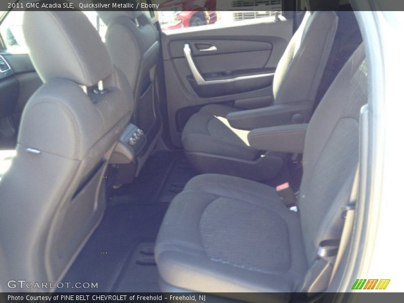 Quicksilver Metallic / Ebony 2011 GMC Acadia SLE