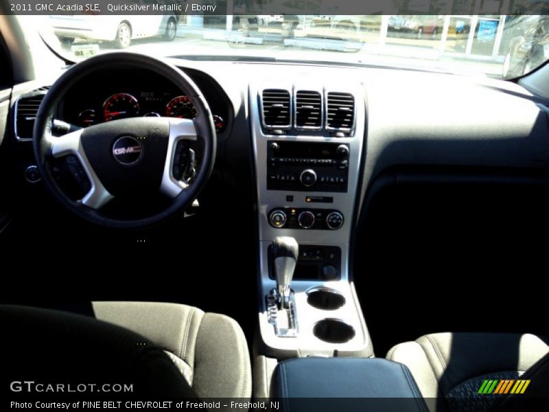 Quicksilver Metallic / Ebony 2011 GMC Acadia SLE