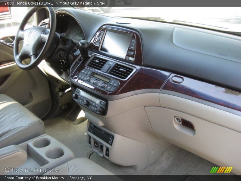 Nimbus Gray Metallic / Gray 2008 Honda Odyssey EX-L