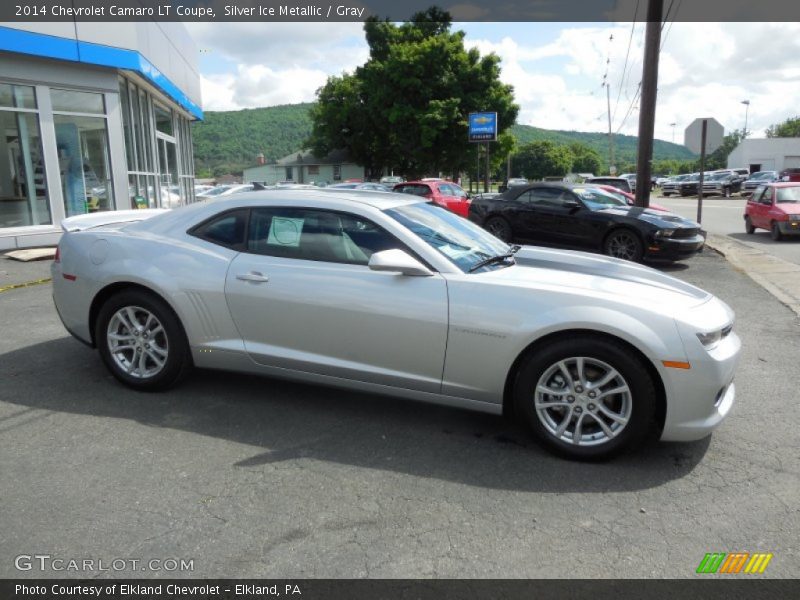 Silver Ice Metallic / Gray 2014 Chevrolet Camaro LT Coupe