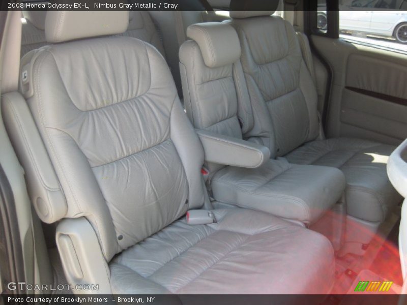 Nimbus Gray Metallic / Gray 2008 Honda Odyssey EX-L
