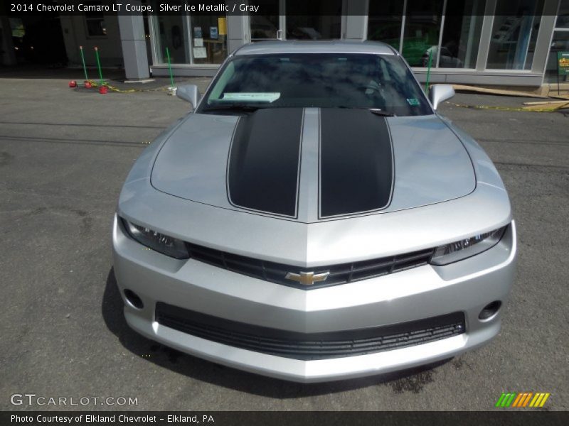 Silver Ice Metallic / Gray 2014 Chevrolet Camaro LT Coupe