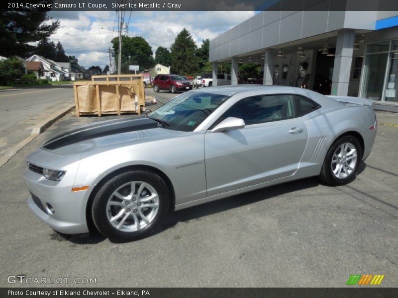 Silver Ice Metallic / Gray 2014 Chevrolet Camaro LT Coupe