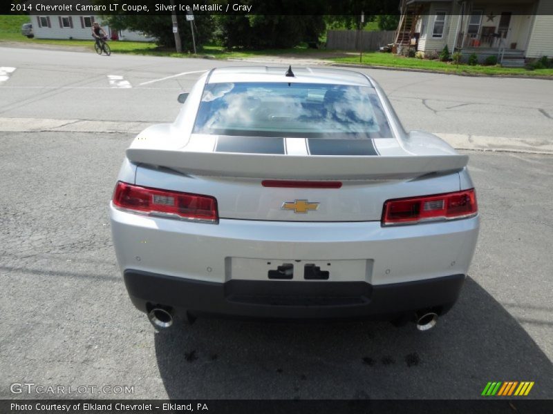 Silver Ice Metallic / Gray 2014 Chevrolet Camaro LT Coupe