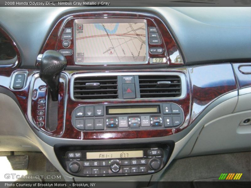 Nimbus Gray Metallic / Gray 2008 Honda Odyssey EX-L