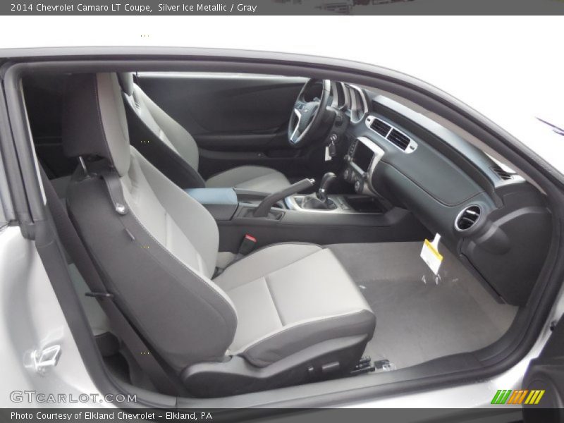 Silver Ice Metallic / Gray 2014 Chevrolet Camaro LT Coupe