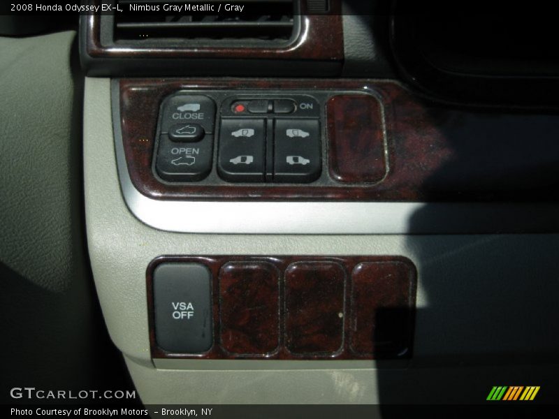 Nimbus Gray Metallic / Gray 2008 Honda Odyssey EX-L