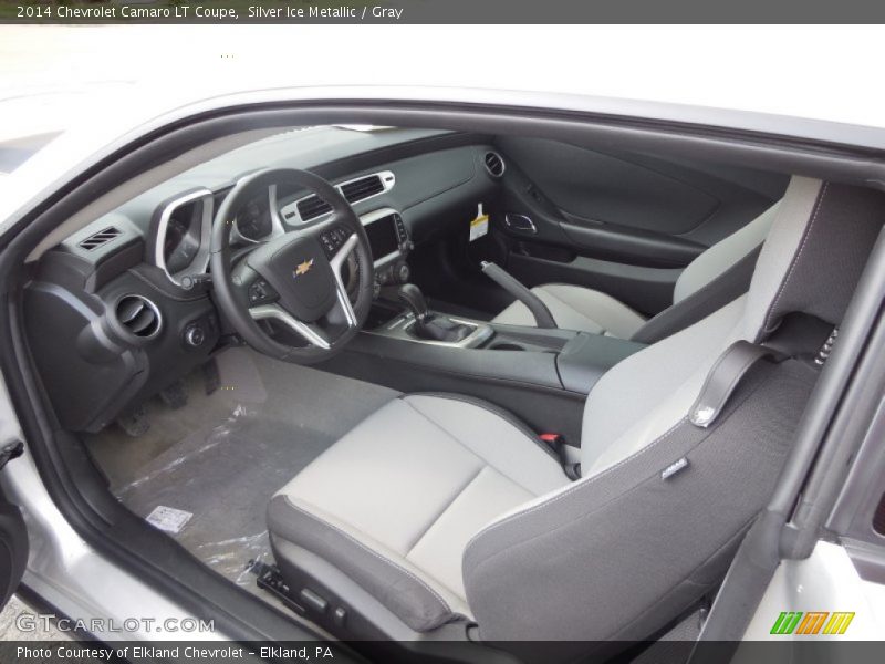 Silver Ice Metallic / Gray 2014 Chevrolet Camaro LT Coupe
