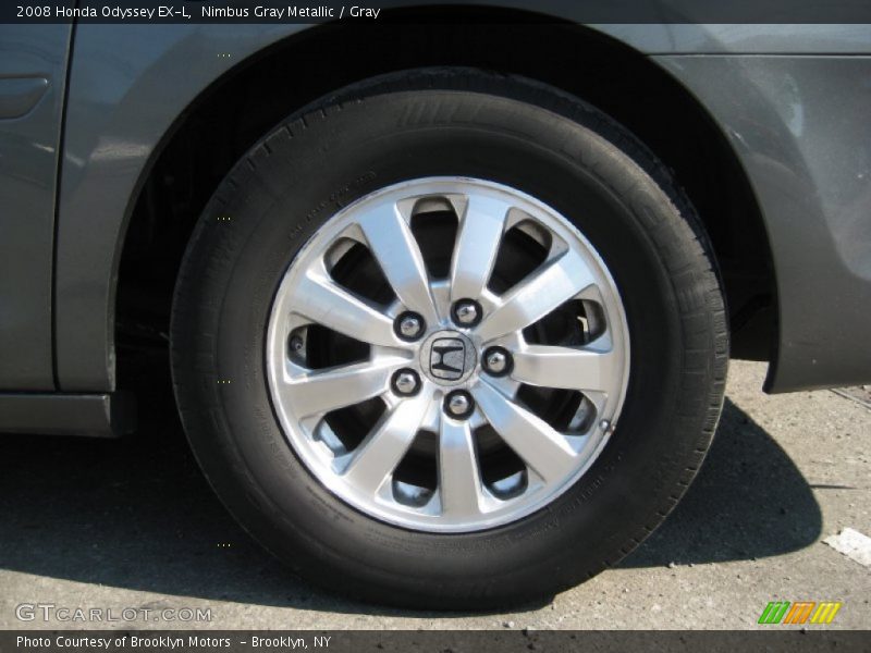 Nimbus Gray Metallic / Gray 2008 Honda Odyssey EX-L
