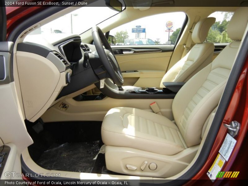 Sunset / Dune 2014 Ford Fusion SE EcoBoost