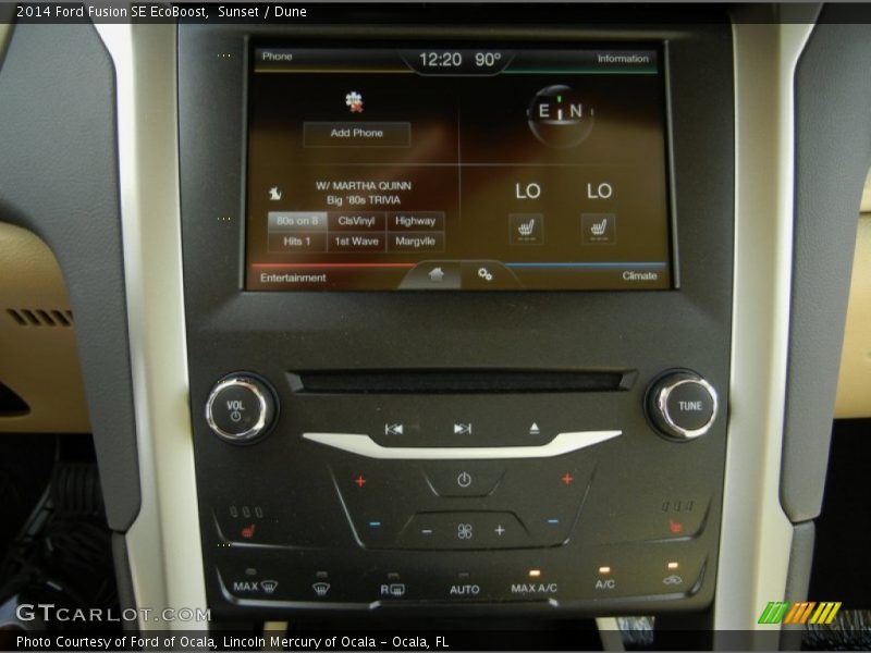 Sunset / Dune 2014 Ford Fusion SE EcoBoost