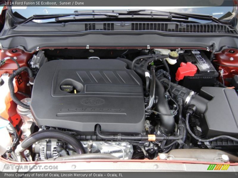 Sunset / Dune 2014 Ford Fusion SE EcoBoost