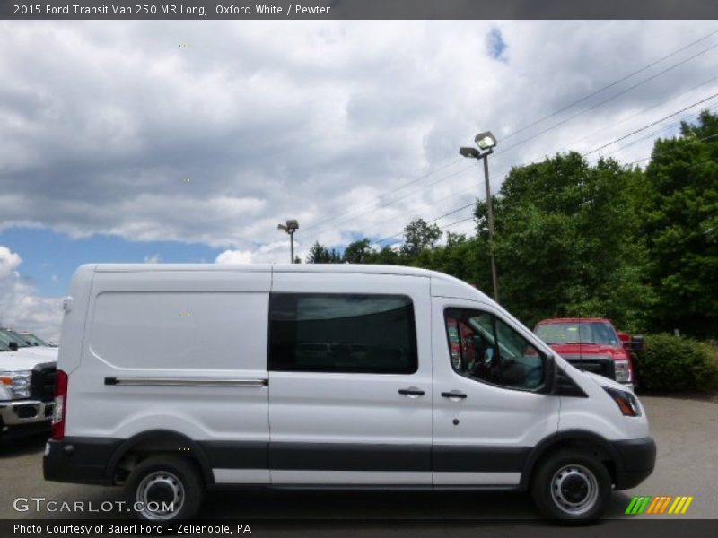  2015 Transit Van 250 MR Long Oxford White