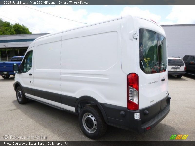  2015 Transit Van 250 MR Long Oxford White