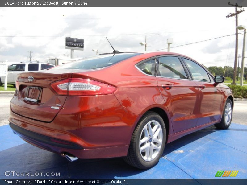 Sunset / Dune 2014 Ford Fusion SE EcoBoost