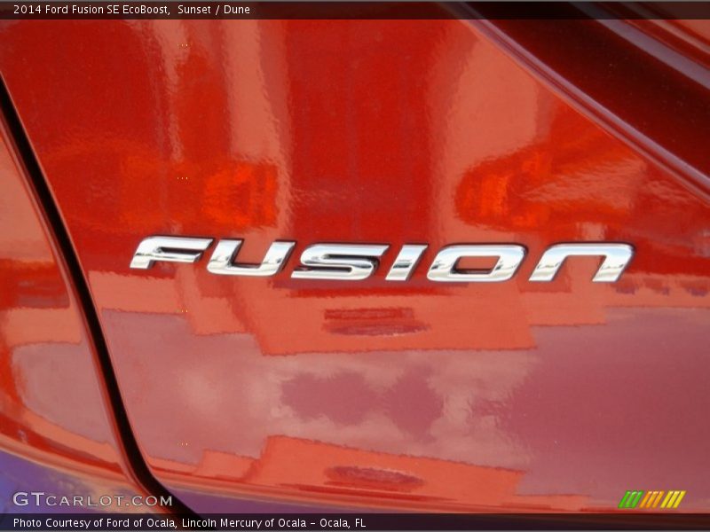 Sunset / Dune 2014 Ford Fusion SE EcoBoost