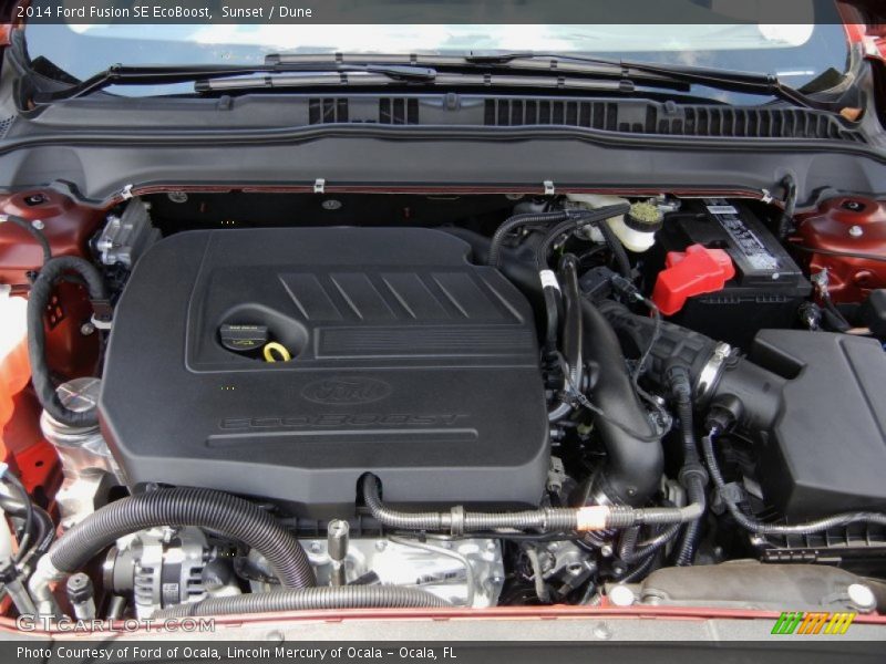 Sunset / Dune 2014 Ford Fusion SE EcoBoost