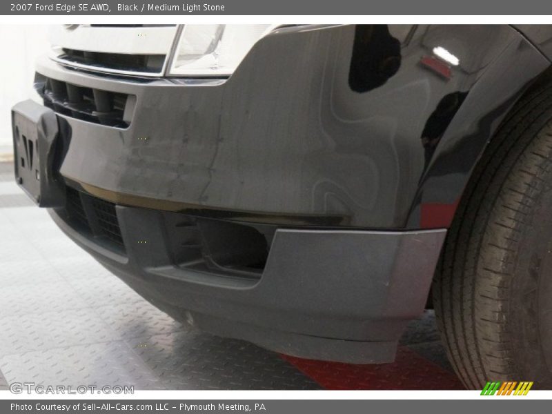 Black / Medium Light Stone 2007 Ford Edge SE AWD