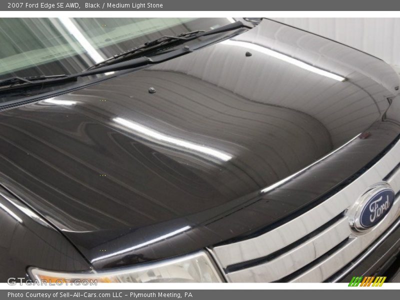 Black / Medium Light Stone 2007 Ford Edge SE AWD