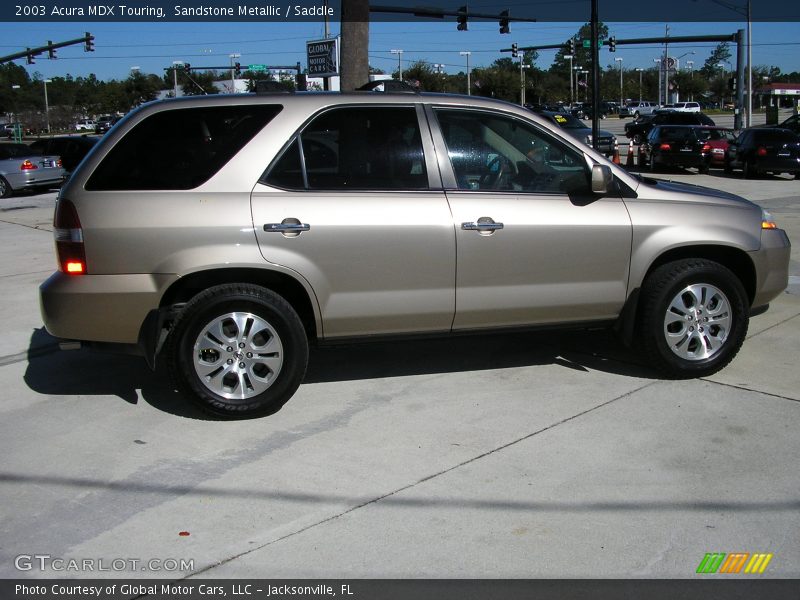 Sandstone Metallic / Saddle 2003 Acura MDX Touring