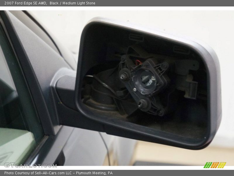 Black / Medium Light Stone 2007 Ford Edge SE AWD