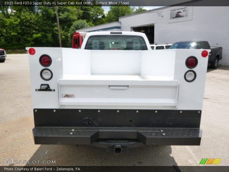 Oxford White / Steel 2015 Ford F350 Super Duty XL Super Cab 4x4 Utility