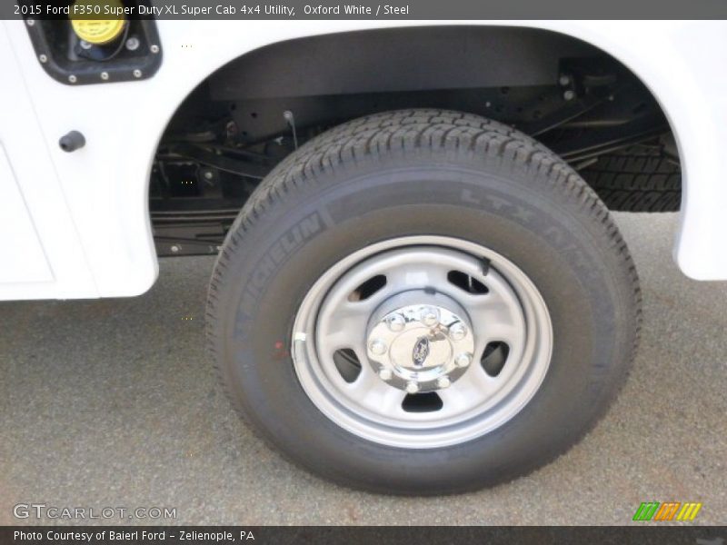 Oxford White / Steel 2015 Ford F350 Super Duty XL Super Cab 4x4 Utility