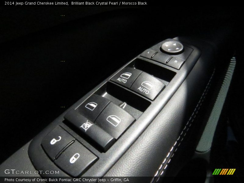 Brilliant Black Crystal Pearl / Morocco Black 2014 Jeep Grand Cherokee Limited