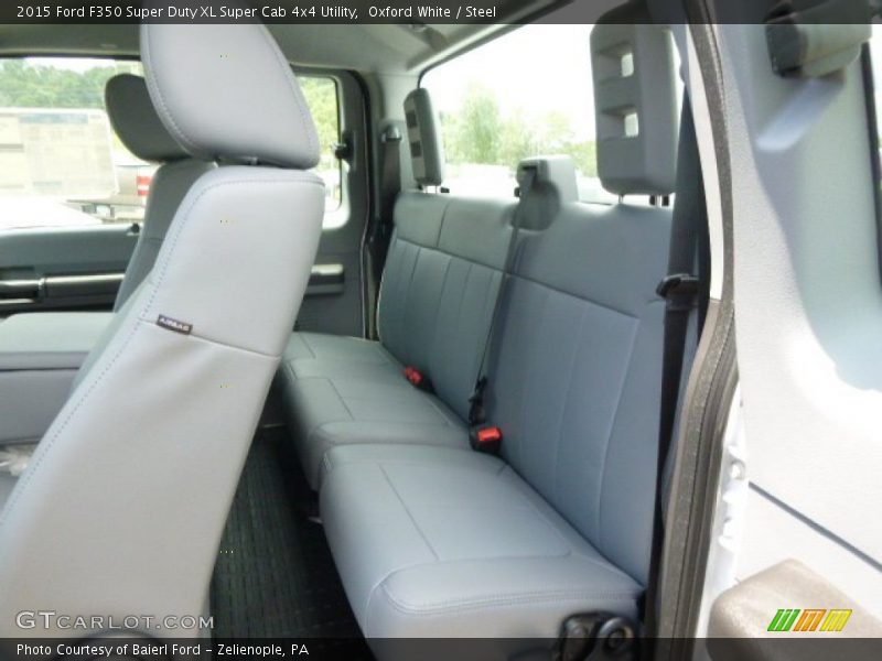 Oxford White / Steel 2015 Ford F350 Super Duty XL Super Cab 4x4 Utility