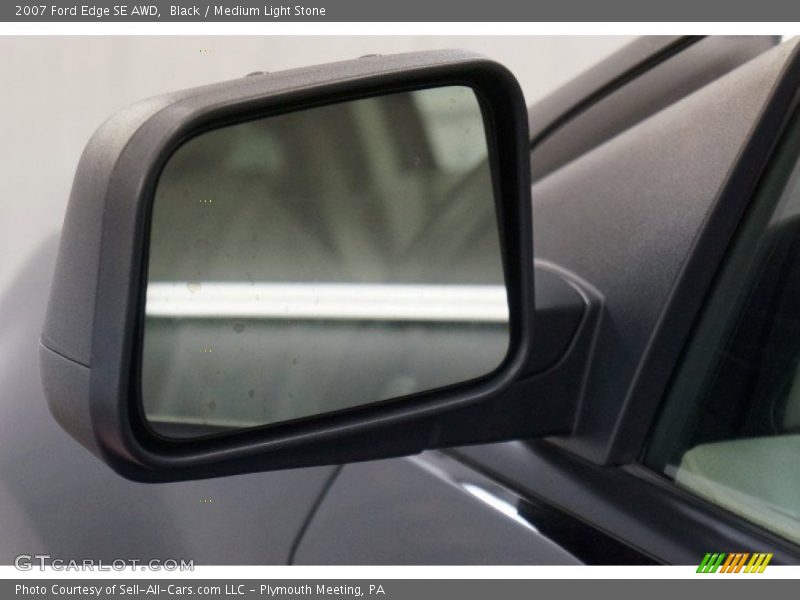 Black / Medium Light Stone 2007 Ford Edge SE AWD