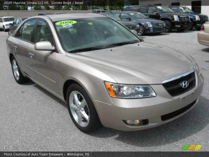 Golden Beige / Beige 2006 Hyundai Sonata GLS V6
