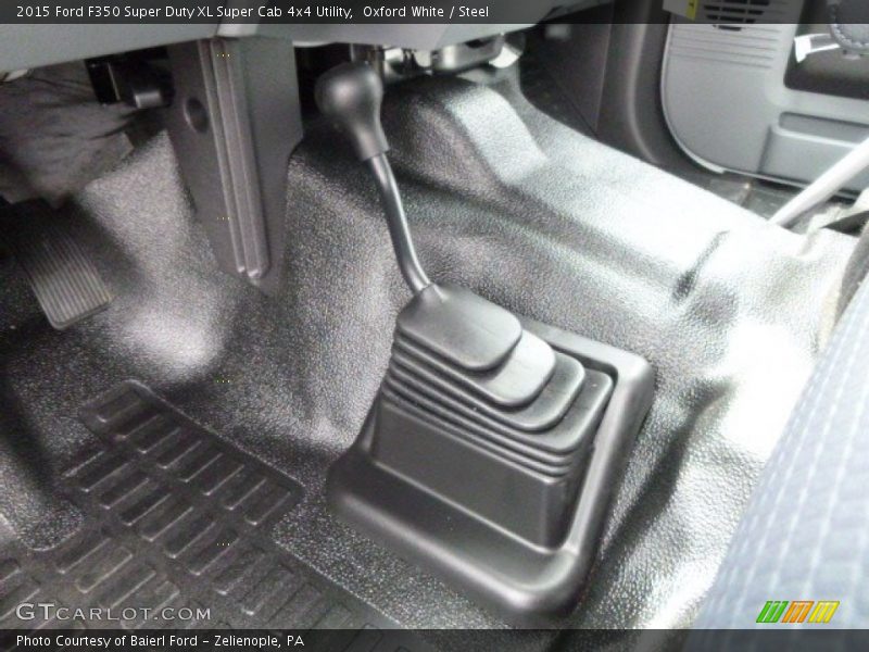 Oxford White / Steel 2015 Ford F350 Super Duty XL Super Cab 4x4 Utility
