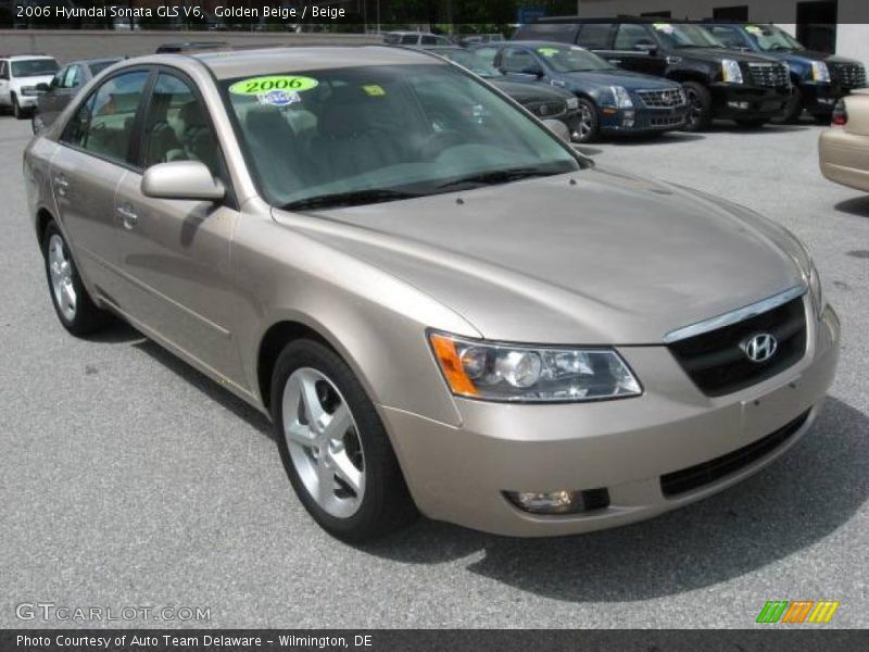 Golden Beige / Beige 2006 Hyundai Sonata GLS V6