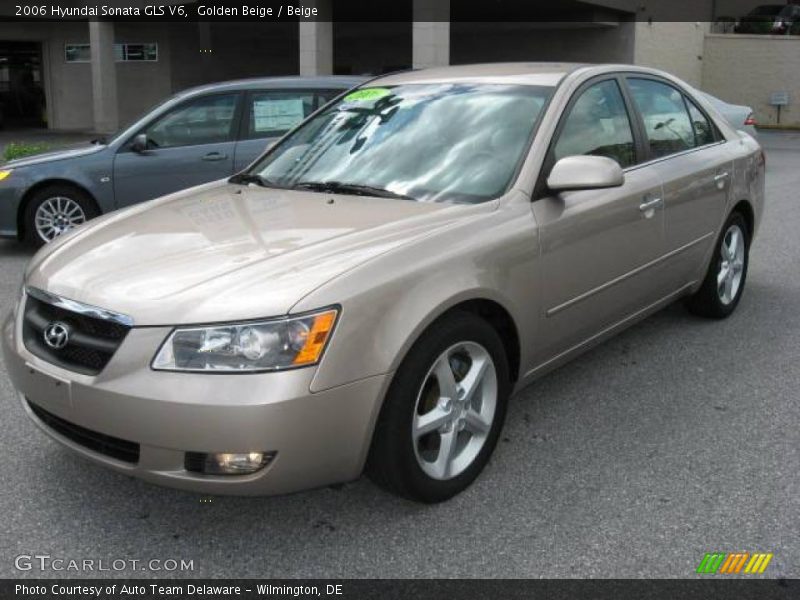 Golden Beige / Beige 2006 Hyundai Sonata GLS V6