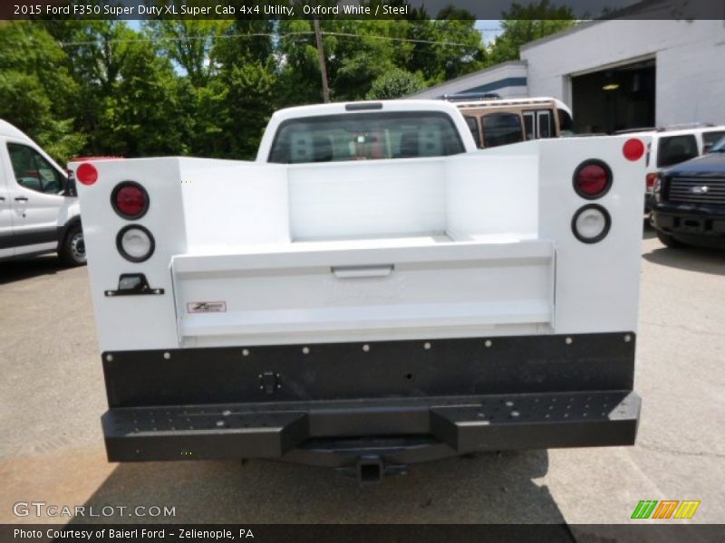 Oxford White / Steel 2015 Ford F350 Super Duty XL Super Cab 4x4 Utility