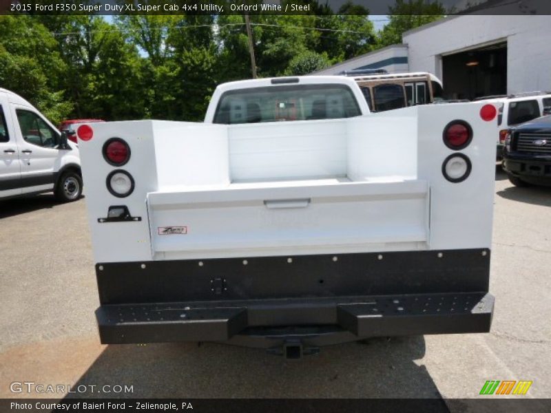 Oxford White / Steel 2015 Ford F350 Super Duty XL Super Cab 4x4 Utility